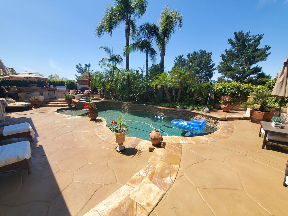 Pool Deck Algae Removal