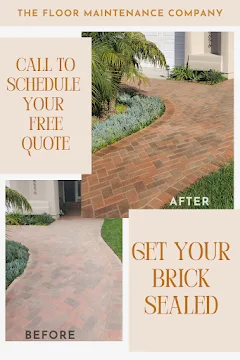 Brick entry cleaned and sealed in OC