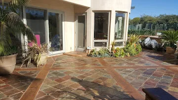 Saltillo Strip and Seal before and after in Mission Viejo